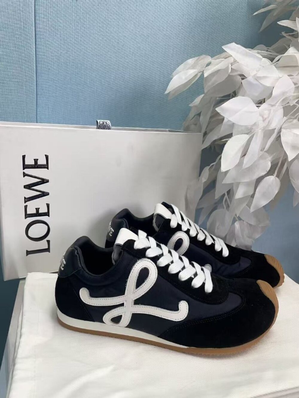 Loewe Women's Black Sneakers
